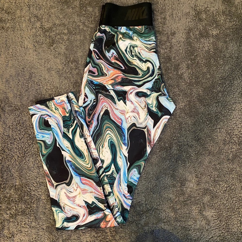 Nike marble print legging